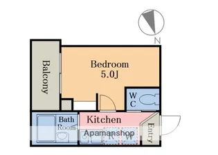 MELDIA南浦和Ⅳ【2階】の間取り