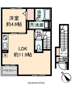メルヴェーユ【2階】の間取り