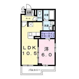 メゾンSG【2階】の間取り
