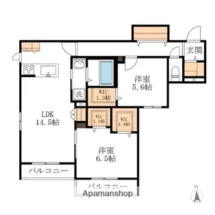 CITRONNADE【2階】の間取り