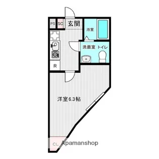 アリストコートⅡ【2階】の間取り