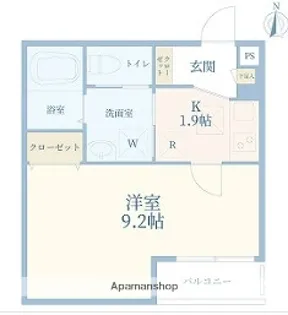 J−MAISON南浦和Ⅰ【104号室】の間取り