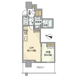 URAWA THE TOWER【13階】の間取り