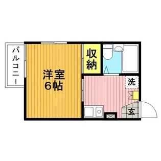 ボヌール南浦和【3階】の間取り