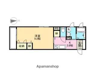 ロワゾ【302号室】の間取り