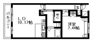 ロイヤルヒルズ浦和【3階】の間取り