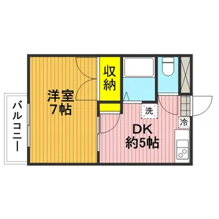 コンフォール大牧【2階】の間取り