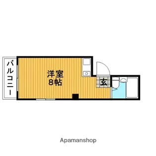 エステートピア和光6【101号室】の間取り