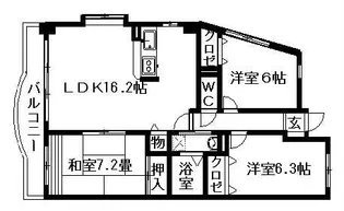メゾンR【2階】の間取り