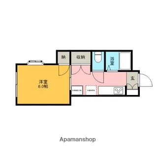 南浦和ハイツ【101号室】の間取り