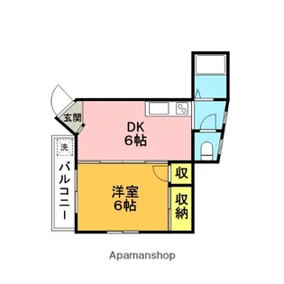 ヴィラⅡ【1階】の間取り