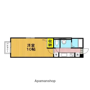 プリムローズ【201号室】の間取り