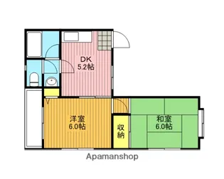 ヴィレッジ東浦和【301号室】の間取り