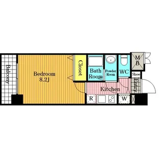 アイビーテラス【1階】の間取り