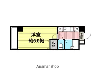 志延舎【503号室】の間取り