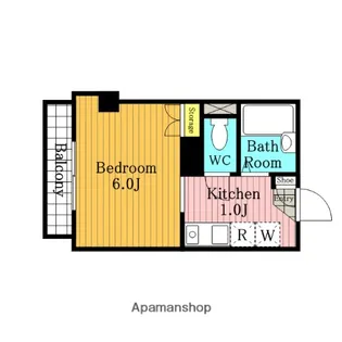 ボナール【3階】の間取り