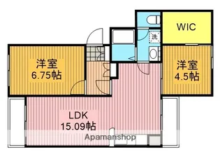 グリーンパレス指扇B棟【202号室】の間取り