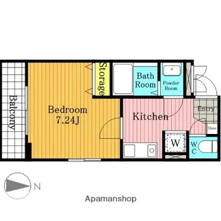 One’s Stage上落合Ⅴ【1階】の間取り