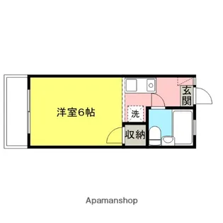 大宮北パレス【2階】の間取り