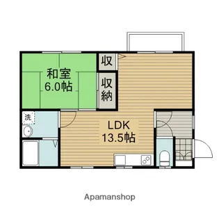 サンシャインⅠ【2階】の間取り