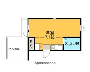 プラザ桜木【502号室】の間取り