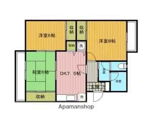 ウエルネス425【1階】の間取り