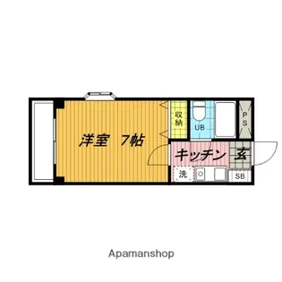 エスポアール大成【3階】の間取り