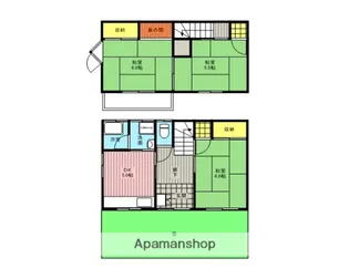 埼玉県さいたま市北区大成町4丁目【テラスハウス】の間取り
