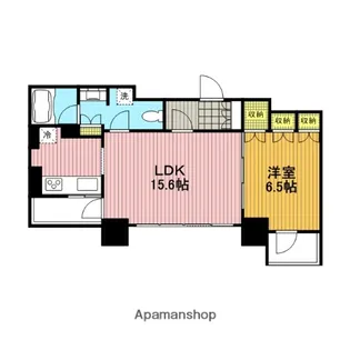 グランドミッドタワーズ大宮 フォレストタワー【15階】の間取り