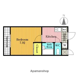 指扇駅前プラザ2【302号室】の間取り