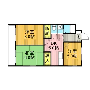 ハイムブローニュ【202号室】の間取り