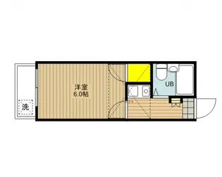 エスト天沼【107号室号室】の間取り