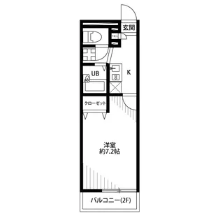 アムール 日進【1階】の間取り