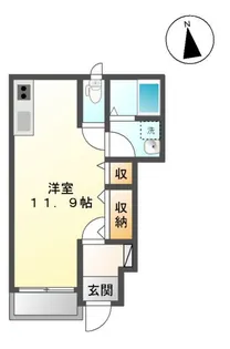 パル ハイツ【1階】の間取り