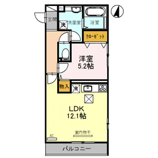 ウィステリア【3階】の間取り