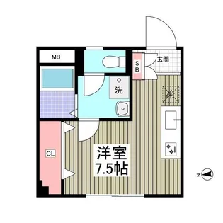 メゾンリリー【4階】の間取り