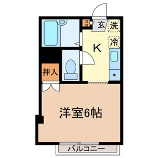 ボナール【3階】の間取り