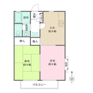 ヴェリテ・サージュ【1階】の間取り