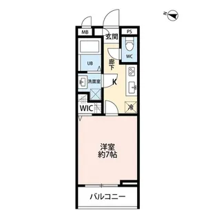 リコルテ 北大宮【2階】の間取り
