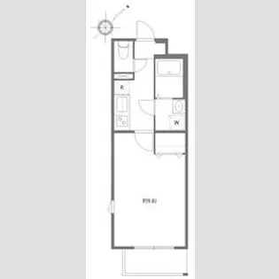 アイビーコート【2階】の間取り