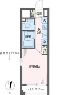 ベルファース大宮【0402号室】の間取り