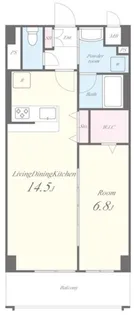 LE FLEUR OMIYA【5階】の間取り