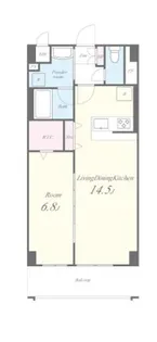 LE FLEUR OMIYA【1階】の間取り