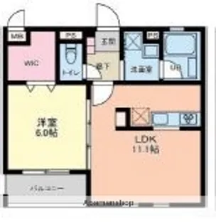 埼玉県さいたま市大宮区櫛引町1丁目【マンション】の間取り