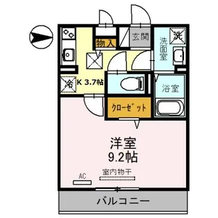 FLORESTA日進【2階】の間取り