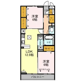 PLUME【1階】の間取り