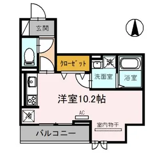 グランシャリオ【3階】の間取り