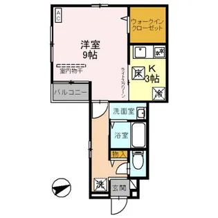 イスタナ・リア【1階】の間取り