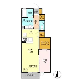 カンパニュラ【1階】の間取り