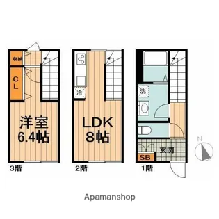 埼玉県さいたま市西区大字指扇【アパート】の間取り